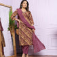 Shop Ethic V-Neck Kurta with Pant Set Online | Vaanya Kurtis
