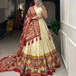 Festive Bandhani Lehenga Set Lehenga Vaanya Kurtis 