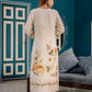 Elegant White Floral Cotton Dupatta Set | Shop Online Now