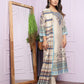 Elegant Silk Pant Set in Cream | Straight Kurta Set Online