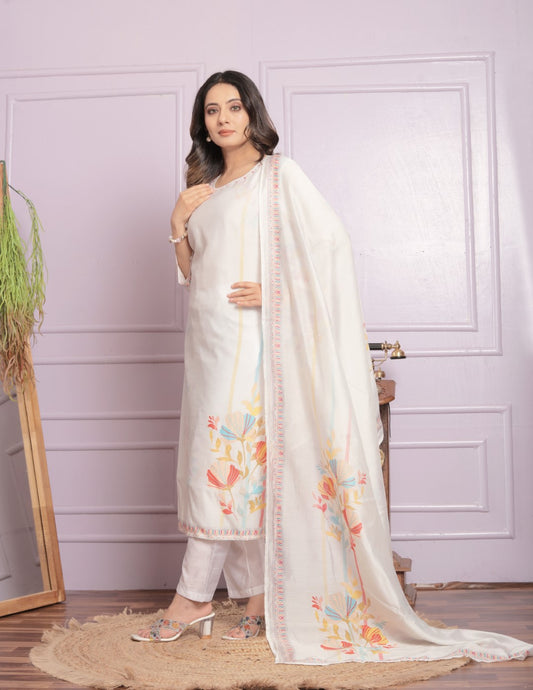 Buy Floral Casual Dupatta Set | Stylish & Comfortable