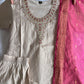 Cool Hand Work Kurti Set.