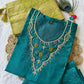 Trending Hand Work Kurti Set.