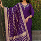Dashing Hand Work Kurti Set.