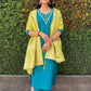 Trending Hand Work Kurti Set.