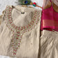 Cool Hand Work Kurti Set.