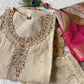 Cool Hand Work Kurti Set.