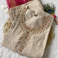 Cool Hand Work Kurti Set.