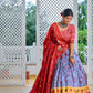 Stylish Silk Meenakari Lehanga Choli Set | Vaanya Kurtis
