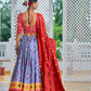 Stylish Silk Meenakari Lehanga Choli Set | Vaanya Kurtis