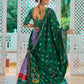 Ethnic Purple Silk Meenakari Lehanga Choli Set Online