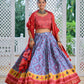 Stylish Silk Meenakari Lehanga Choli Set | Vaanya Kurtis